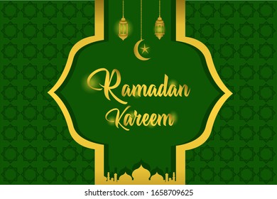 Vector Background Ramadan Kareem Islam ornament