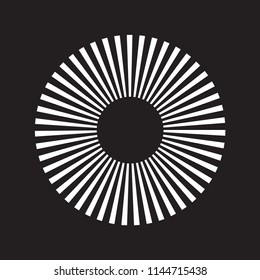 vector background rays