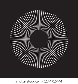 vector background rays