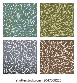 Vector background of rectangles and squares. Style quilt and blanket. Geometrical rectangular pattern. water color