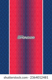Vector Background Red Blue for Sport Jersey Sublimation Pattern Texture