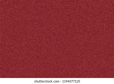 vector background of red jeans denim texture