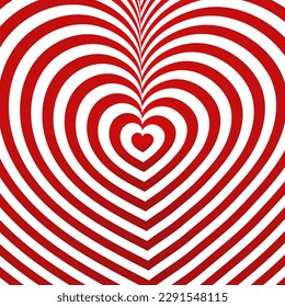 Vector background with red and white hearts. Suitable for love messages and greetings for Mother’s Day, Birthday and Valentine’s Day.