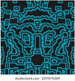 Vector background with repeat pattern. multicolored  mosaic. Perfect for fashion, textile design, cute themed fabric, on wall paper, wrapping paper, fabrics and home decor.