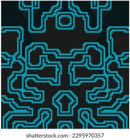 Vector background with repeat pattern. multicolored  mosaic. Perfect for fashion, textile design, cute themed fabric, on wall paper, wrapping paper, fabrics and home decor.