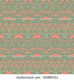 Vector background of repeating geometric stars. Stars seamless backdrop