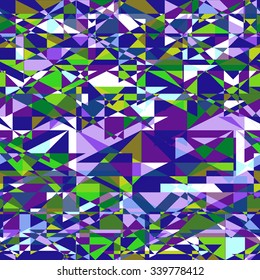 Vector background of repeating geometric triangles. triangles seamless backdrop