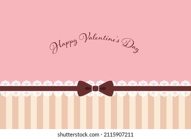 vector background with a ribbon and lace for banners, cards, flyers, social media wallpapers, etc.