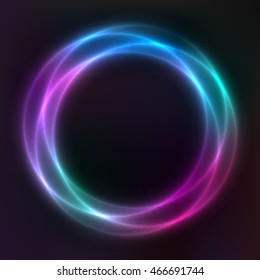 vector background, round frame, abstract background, wallpaper