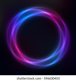 vector background, round frame, abstract background, wallpaper