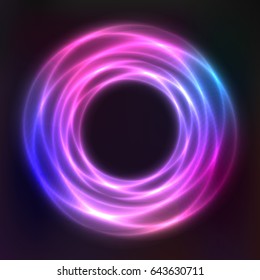 vector background, round frame, abstract background, wallpaper