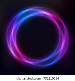 vector background, round frame, abstract background, wallpaper