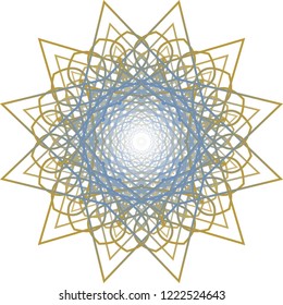 Vector background round. Round Ornament Pattern. decorative elements. Vector illustration