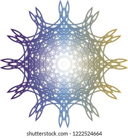 Vector background round. Round Ornament Pattern. decorative elements. Vector illustration