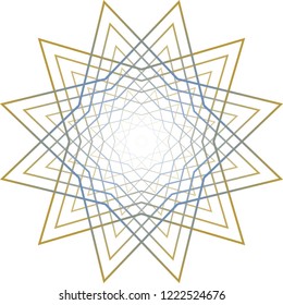Vector background round. Round Ornament Pattern. decorative elements. Vector illustration