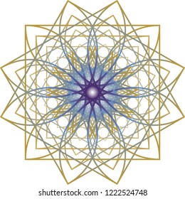 Vector background round. Round Ornament Pattern. decorative elements. Vector illustration