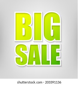 Vector Background.Big Sale