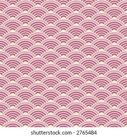 Vector background of a scaly pattern. Illustration in flat syle. Edited in CMYK colors and ready for printing