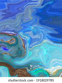 Vector background for a sea map for a computer game