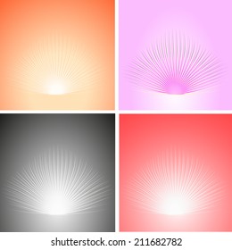 Vector background with sea shells style . EPS 10. 