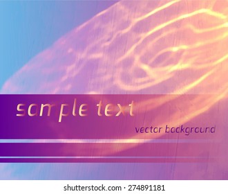 vector background of sea water