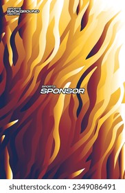 Vector Background Seamless Fire for Sport Jersey Sublimation Pattern Texture