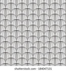 vector background,  seamless pattern with black elements, geometric design, vector illustration