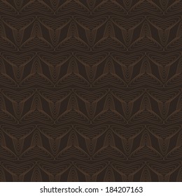 vector background,  seamless pattern with brown elements