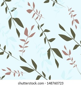 Vector background  seamless pattern floral