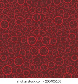vector background, seamless pattern with red elements, geometric design, vector illustration