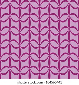 vector background,  seamless pattern with violet elements, geometric design, vector illustration