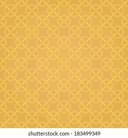 vector background,  seamless pattern with yellow and orange elements, geometric design, vector illustration
