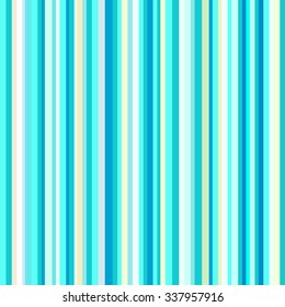 Vector background seamless striped green and blue and yellow