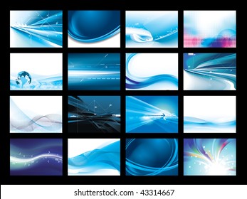 Vector Background Set