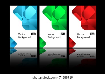 Vector background set eps10 for your design