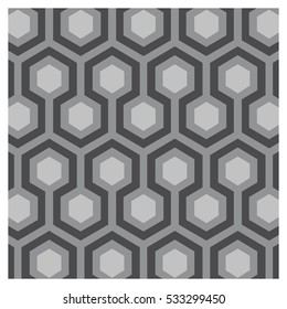 Vector background of seventies colorful wallpaper