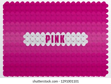 Vector background with shaded three-dimensional effect. Color banner lines for web banner, poster design, postcard, card, flyer, art. Abstract design of gradient color background.