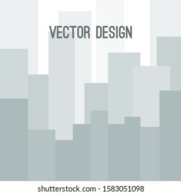 Vector background, shapes, colors, polygons, pattern, mosaic Building layout in gray, white, metallic