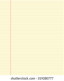 Vector background the sheet from a school notebook