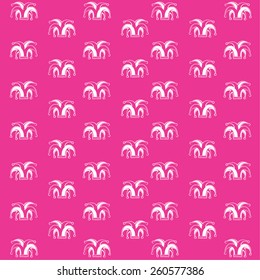 vector background from silhouette clowns hat on color