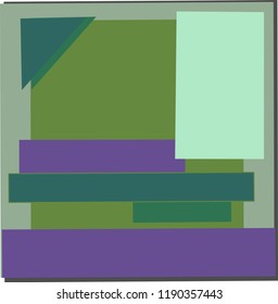 Vector background is a simple rectangular and striped Autumn, warm palette, portrait for page backgrounds, book cover, or reporter for decorating, text input.