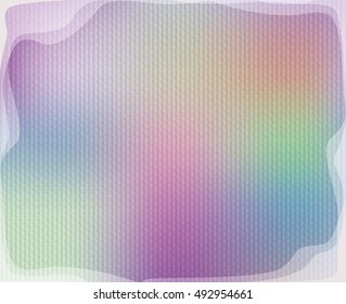 Vector background simple watercolor paper texture pattern multicolored