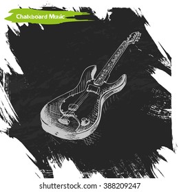 Vector background sketch electric guitar
Vector sketch of an electric guitar