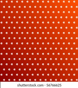 Vector background with skull