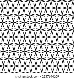 Vector background of small crosses. Cross color black flat style