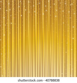 Vector background - snowflakes and stars descending