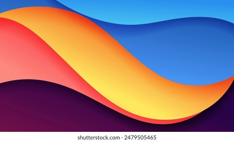 Vector background with soft gradient color on background .Vector background for wallpaper. Eps 10