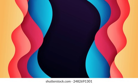 Vector background with soft gradient color on background .Vector background for wallpaper. Eps 10