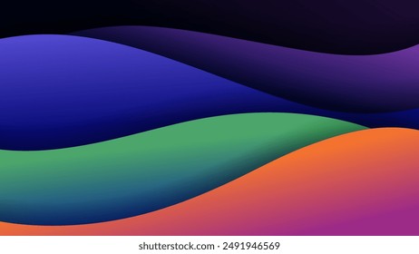 Vector background with soft gradient color on background .Vector background for wallpaper. Eps 10