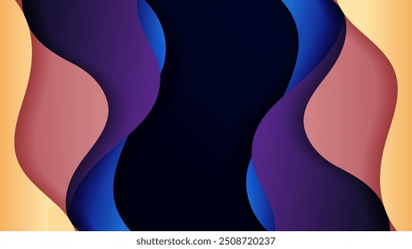 Vector background with soft gradient color on background .Vector background for wallpaper. Eps 10